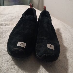 Merrell Black Suede Loafers